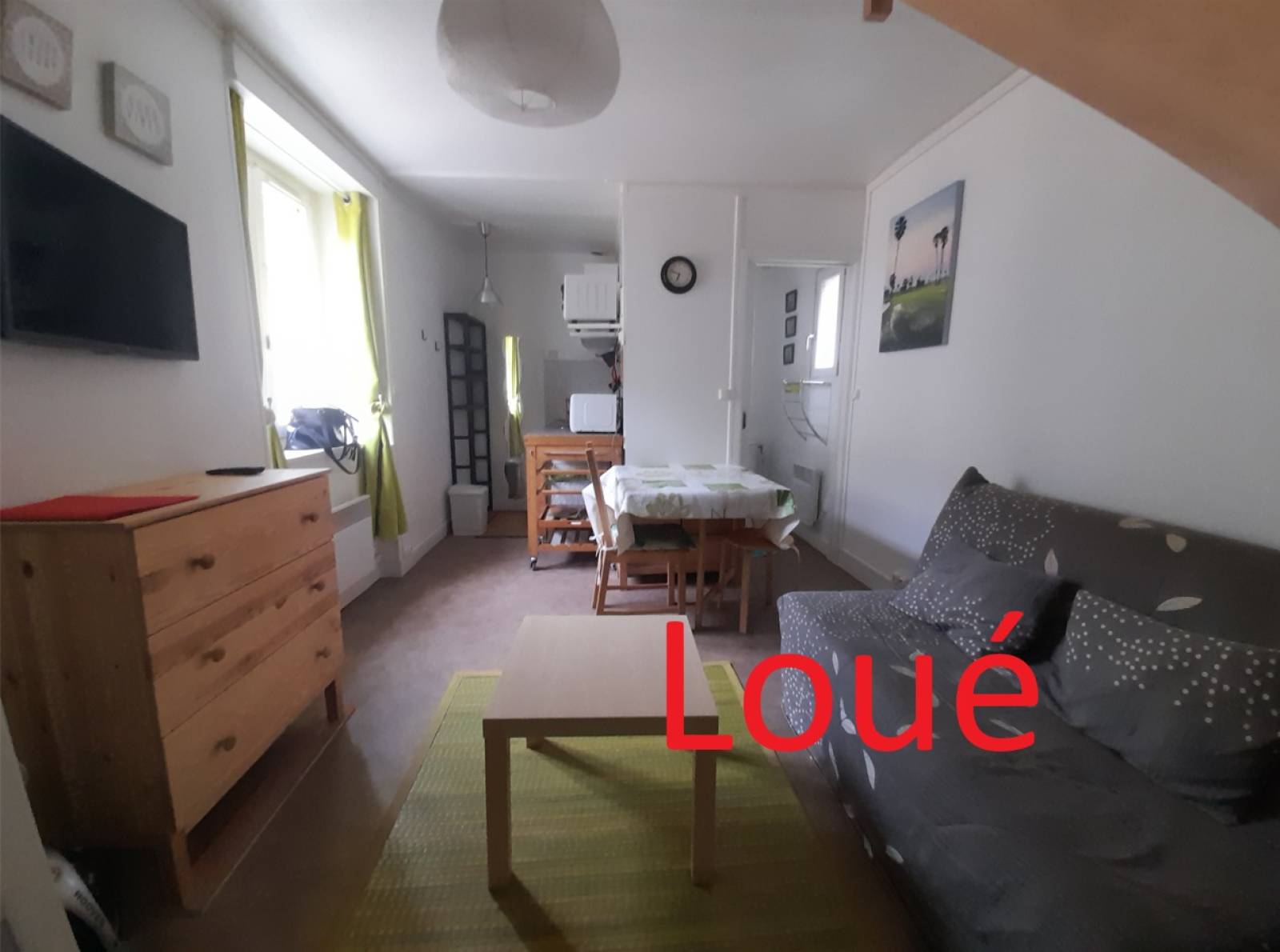 A LOUER - Appartement meublé en duplex