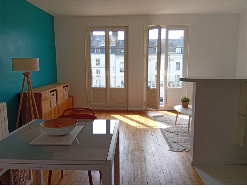 DIEPPE - PLACE NATIONALE - Superbe appartement loué meublé dans résidence sécurisée