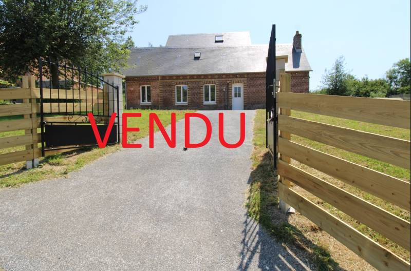 A VENDRE - SAINT AUBIN SUR SCIE - Maison de caractère entièrement rénovée - 110 M² Habitable - 4 Chambres - Secteur recherché